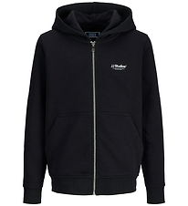 Jack & Jones Cardigan - Noos - JjeSoho - Svart m. Logo