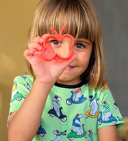Dëna Activity Toy - Silicone - Magic Flip - 8 Parts - Neon