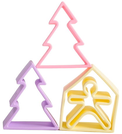 Dëna Activity Toy - Silicone - 9 Parts - Pastel