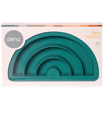 Dëna Backform - Silikon - Rainbow - Blue Quaste