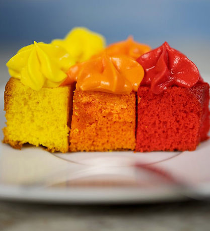 Dëna Baking dish - Silicone - Rainbow - Mustard