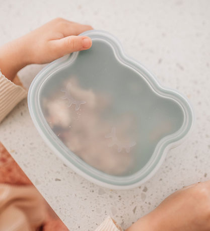 We Might Be Tiny Bowl w. Suction Cup - Silicone - Sage