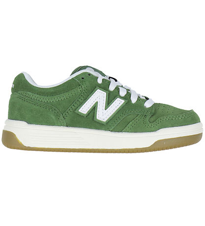 New Balance Shoes - 480 - White/Dark Alpine Green