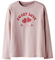 Name It Bluse - NkfVeen - Brüniert Lilac/Lollipops