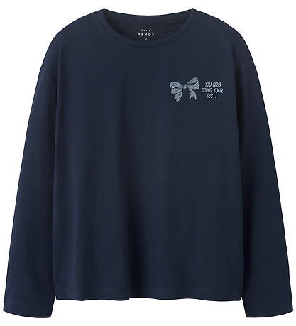 Name It Blouse - NkfVeen - Navy Blazer/Bow