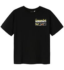 Name It T-shirt - NkmJarl - SpongeBob SquarePants - Black