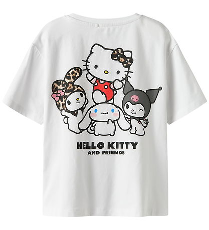 T-Shirt Name It - NkfJixara - Hello Kitty - Bright White