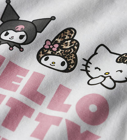 T-Shirt Name It - NkfJixara - Hello Kitty - Bright White