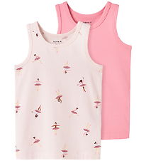 Name It Linnen - Noos - NmfTank - 2-pack - Pearl/Peony/Balla