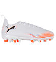Puma Football Boots - Future 8 Play MG Jr - White/Puma Black/Glo
