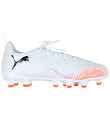 Puma Football Boots - Future 8 Play FG/AG - White/Puma Black/Gow