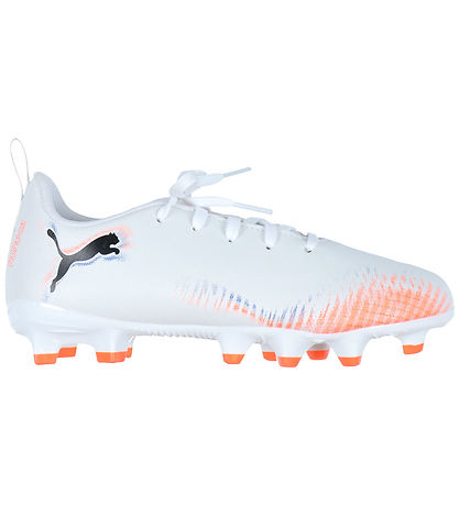 Puma Football Boots - Future 8 Play FG/AG - White/Puma Black/Gow