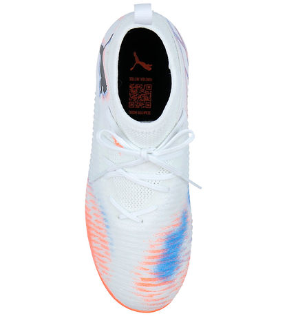 Puma Indoor Sports Shoes - Future 8 Match IT+Mid - White/Puma Bl