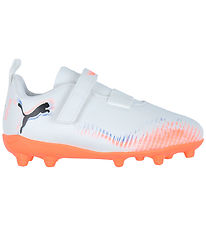 Puma Fotbollsskor - Framtid 8 Play V FG/AG RB - White/Puma Svart