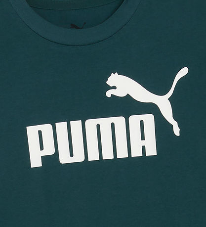 Puma T-Shirt - ESS nr. 1 Logo - Green Terrein