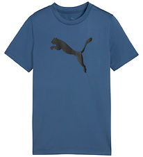 Puma T-shirt - Tad - Dark Indigo w. Logo