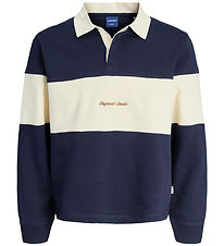 Jack & Jones Sweatshirt - Polo - JorNorrbro - Ocean Grottan
