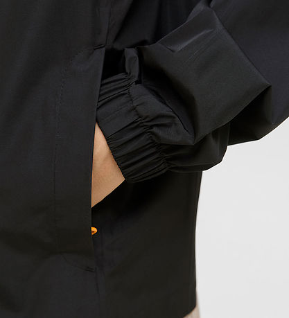 Jack & Jones Regnjakke - PE - JjefLynn - Svart/Dark Cheddar Zipp