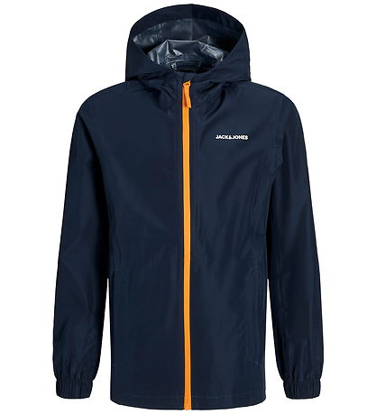 Jack & Jones Rain Jacket - PE - JjefLynn - Sky Captain/Dark Ched