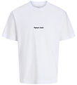 Jack & Jones T-shirt - Noos - JorNorrebro - Bright White w. Logo