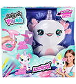 Airbrush Plush Soft Toy w. Light - 27 cm - Axolotl Unicorn