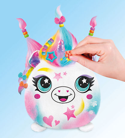 Airbrush Plush Soft Toy - 14 cm - Hair'iffic - Princess