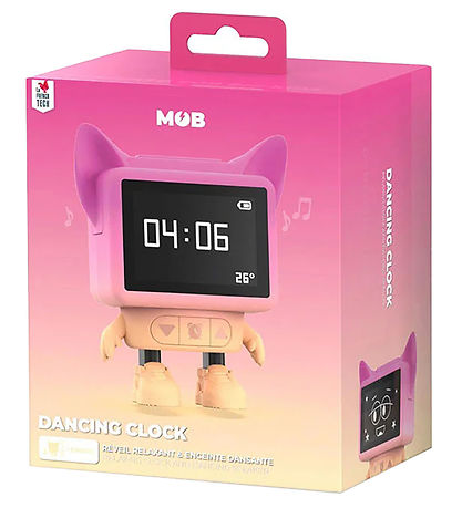 Mobility Integrierter Wecker und Lautsprecher - Digital - Pink