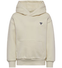 Hummel Hoodie - HmlJR - Vithätta Grå