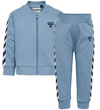 Hummel Sweatset - hmlMini - Bleknad Denim