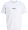 Jack & Jones T-shirt - Noos - JjeSoho - White w. Logo