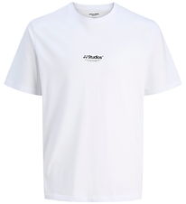 Jack & Jones T-shirt - Noos - JjeSoho - White w. Logo