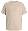Jack & Jones T-shirt - Noos - JjeSoho - Moonbeam w. Logo