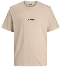 Jack & Jones T-shirt - Noos - JjeSoho - Moonbeam w. Logo