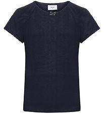 Grunt T-shirt - GRPujol - Navy w. Pointelle