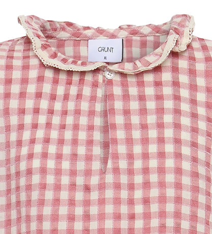 Grunt Top - GrArte - Pink/White Check
