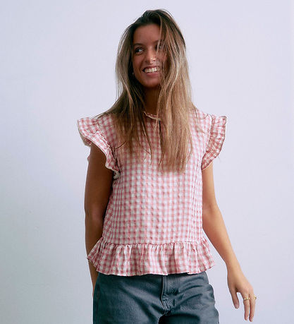 Grunt Top - GrArte - Pink/White Check
