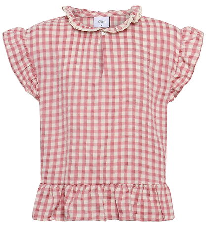 Grunt Top - GrArte - Pink/White Check