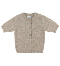 Grunt Cardigan - Stickad - GrIsa - Nature