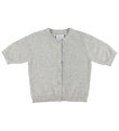 Grunt Cardigan - Stickad - GrIsa - Grå