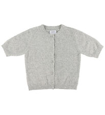 Grunt Cardigan - Stickad - GrIsa - Grå