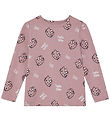 Minymo Blouse - Hello Kitty - Woodrose