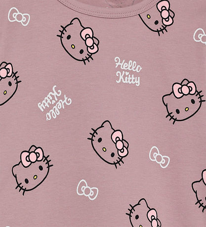 Minymo Blouse - Hello Kitty - Woodrose