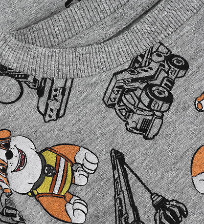 Minymo Blouse - Paw Patrol - Grey Melange