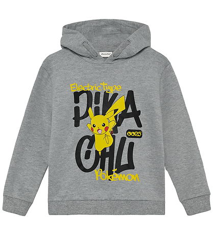 Minymo Hoodie - Pokémon - Grey Melange