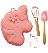 Rice Bakset - Silicone - 4 Onderdelen - Koraal