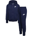 Nike Sweat Set - Cardigan/Sweatpants - Midnight Navy