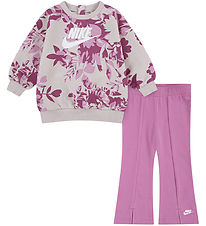 Nike Set - Sweatshirt/Byxor - Magi Flamingo