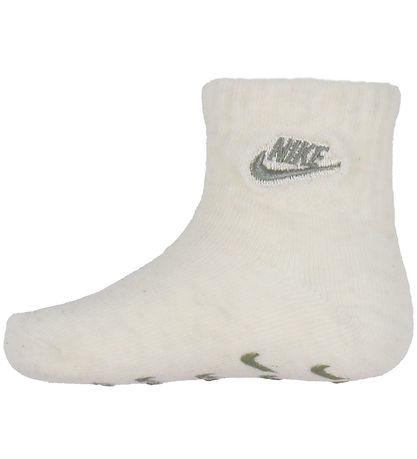 Nike Socken - 4er-Pack - Rutschfest - Pale Ivory Heather