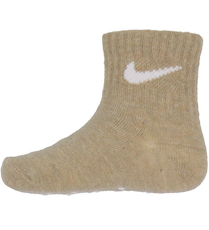 Nike Socken - 4er-Pack - Rutschfest - Pale Ivory Heather
