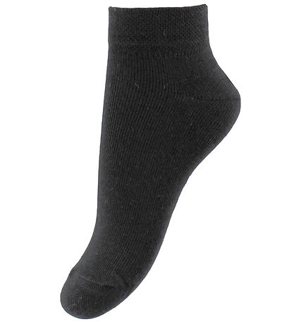 Fuzzies Ankle Socks - 5-Pack - Black